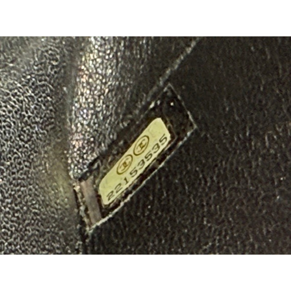 Chanel TWEED WOVEN Medium Boy Flap Bag Embellished Black Lambskin Box & Dustbag - Picture 15 of 16